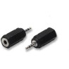 Adattatore audio nuova video suono 2.5mm-3.5mm m-f 3.5mm