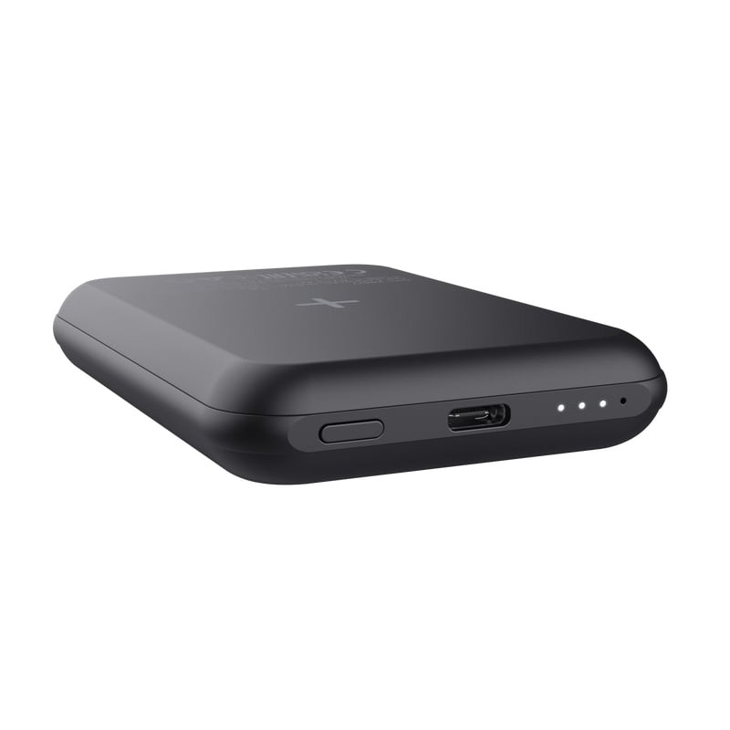 Batteria portatile trust magno wireless powerbank 5000mah nero [24877]