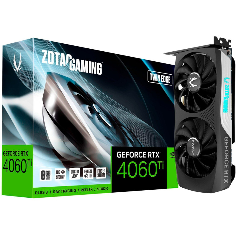 Scheda video nvidia zotac gaming geforce rtx 4060 ti twin edge oc