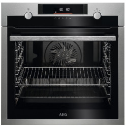 Forno elettrico aeg bpe535260m da incasso 71l 3000w nero/acciaio