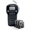Etichettatrice dymo labelmanager 228simboli e clip/3nastri nero/bianco