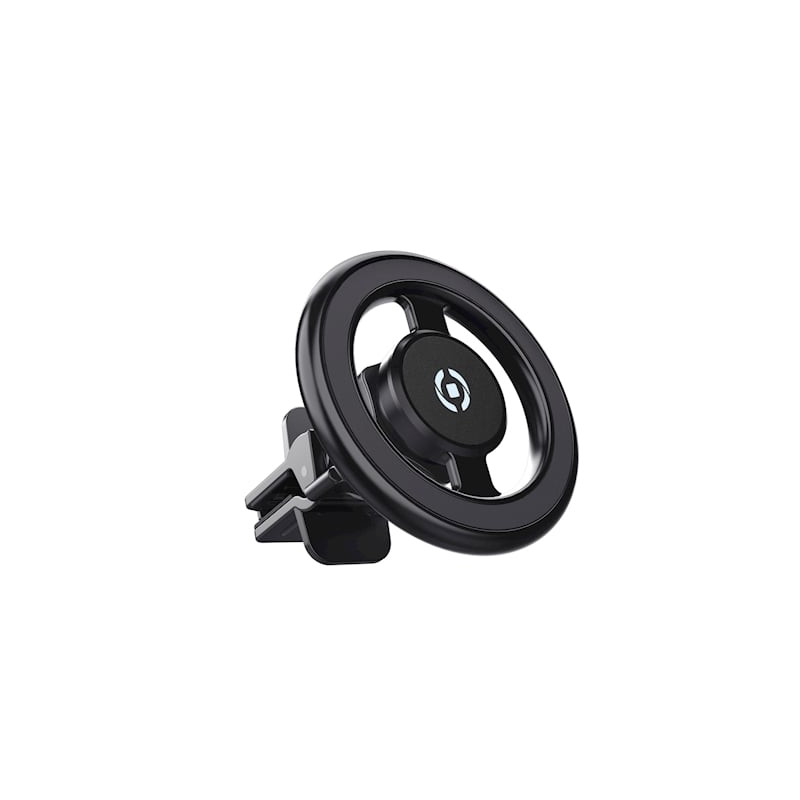 Supporto auto celly magnetico in alluminio per iphone nero [ghostmagprobk]