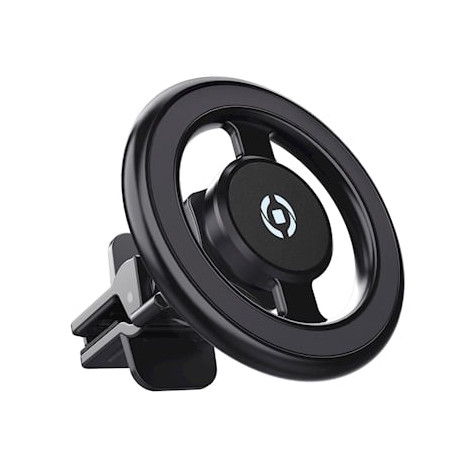 Supporto auto celly magnetico in alluminio per iphone nero [ghostmagprobk]
