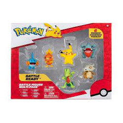 Figurina jazwares pokemon confezione deluxe 6 personaggi ass. 2 [pk060200]