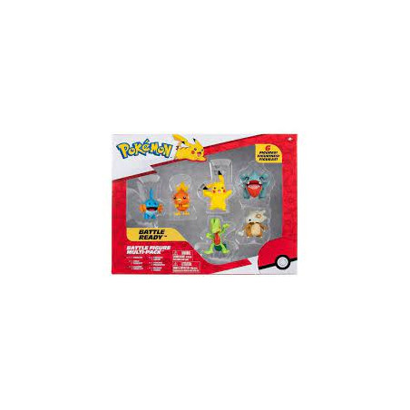 Figurina jazwares pokemon confezione deluxe 6 personaggi ass. 2 [pk060200]
