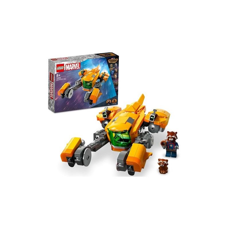 Gioco da costruzione lego la nave di baby rocket 326pz multicolore