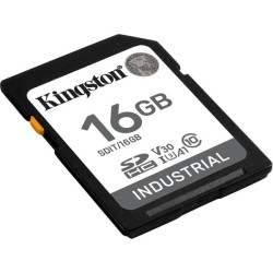 16gb scheda di memoria sdhc kingston industrial 30v uhs-i u3