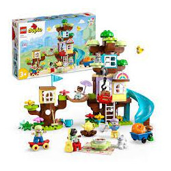 Gioco da costruzione lego duplo casa sull'albero 3 in 1 126pz