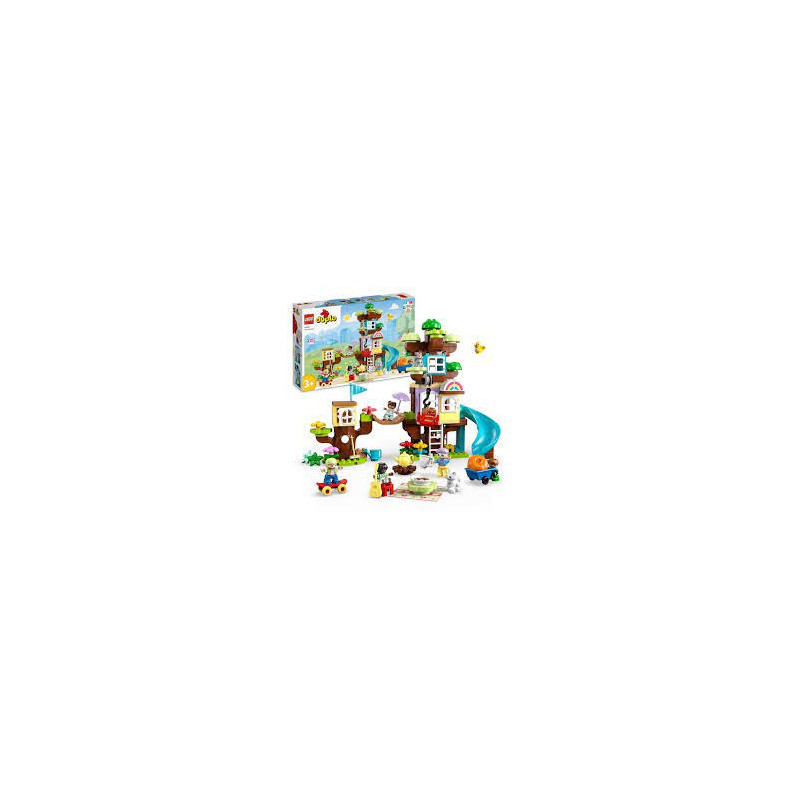 Gioco da costruzione lego duplo casa sull'albero 3 in 1 126pz