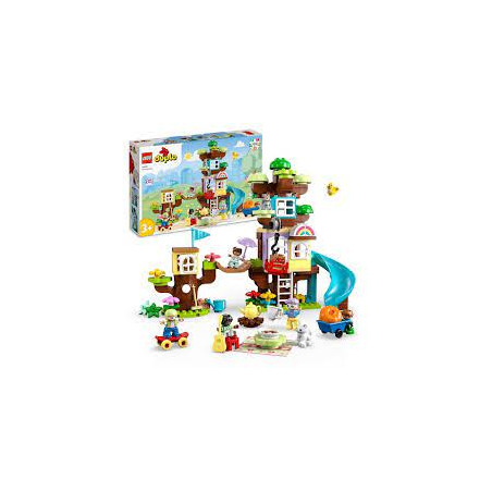 Gioco da costruzione lego duplo casa sull'albero 3 in 1 126pz