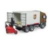Bruder scania super 560r con carrello elevatore 1:16 rosso/bianco