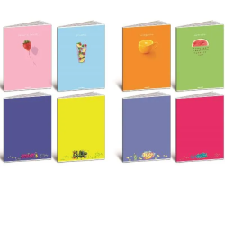 Maxiquaderno blasetti fresch colors 100g 4m 24 fogli 10pz [8233a]