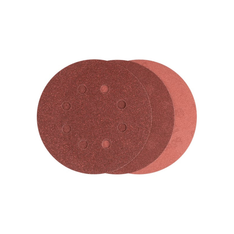 Set carta abrasiva bosch per frese con chiusura a strappo grana 80