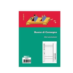 Blocco buoni di consegna edipro cf10 50x2ric multicolore [e5197c]