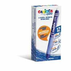 Penna cancellabile carioca oops 12pz blu [43043/02]
