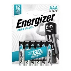 Batteria energizer max plus alcaline aaa 1.5v 6pz [e303321200]