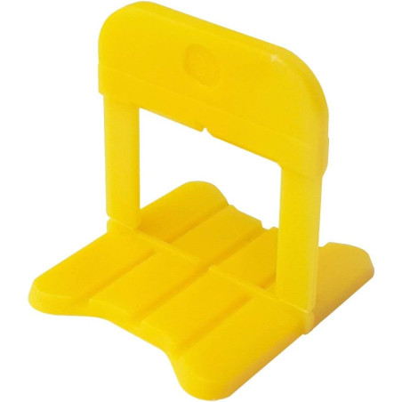 Distanziatore ghelfi per piastrelle livellante 1.5mm 200pz giallo