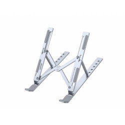 Supporto per notebook unitek unitek ot155sl pieghevole in alluminio