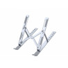 Supporto per notebook unitek unitek ot155sl pieghevole in alluminio