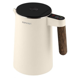 Bollitore elettrico concept rk3304 2200w/1.5l legno/vaniglia [rk3304]