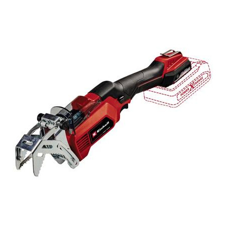 Sega da potatura einhell ge-gs 18/150 a batteria li-solo