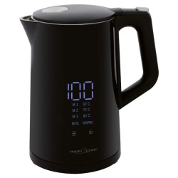 Bollitori elettrico proficook pc-wks 1.7l nero [pc-wks 1243]