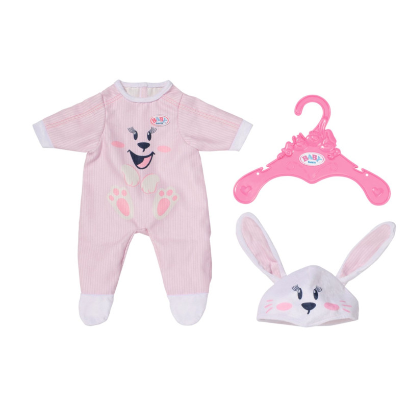 Salopette per bambola zapf creation baby born bunny 43cm [834473]