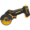 Troncatrice dewalt dcs438n-xj 18v giallo/nero [dcs438n-xj]