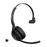 Cuffia jabra evolve2 55 mono ufficio/call center usb-c wireless