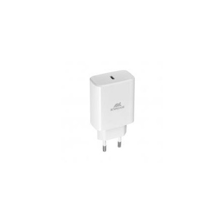 Alimentatore da rete rivacase rivapower ps4193 usb-c 30w bianco