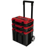 Cassetta degli attrezzi einhell e-case tower rosso/nero [4540015]