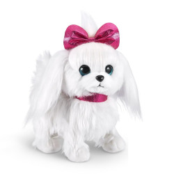 Peluche zuru pets alive cucciolo che cammina scatola con finestra