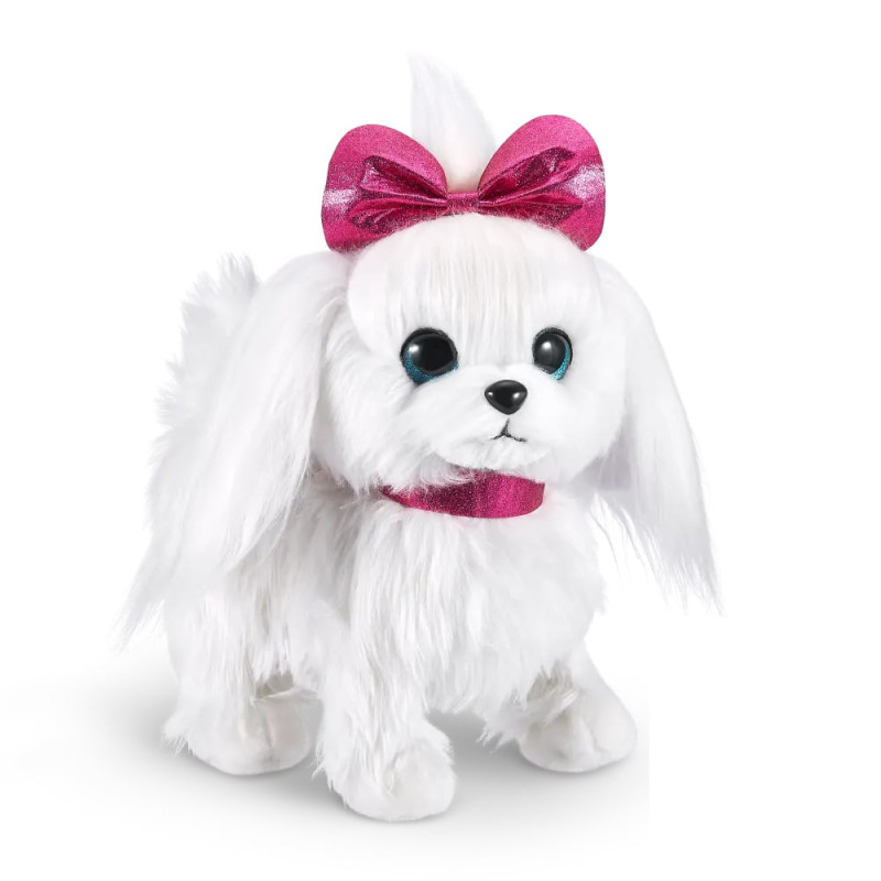 Peluche zuru pets alive cucciolo che cammina scatola con finestra