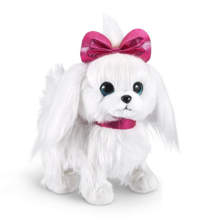 Peluche zuru pets alive cucciolo che cammina scatola con finestra