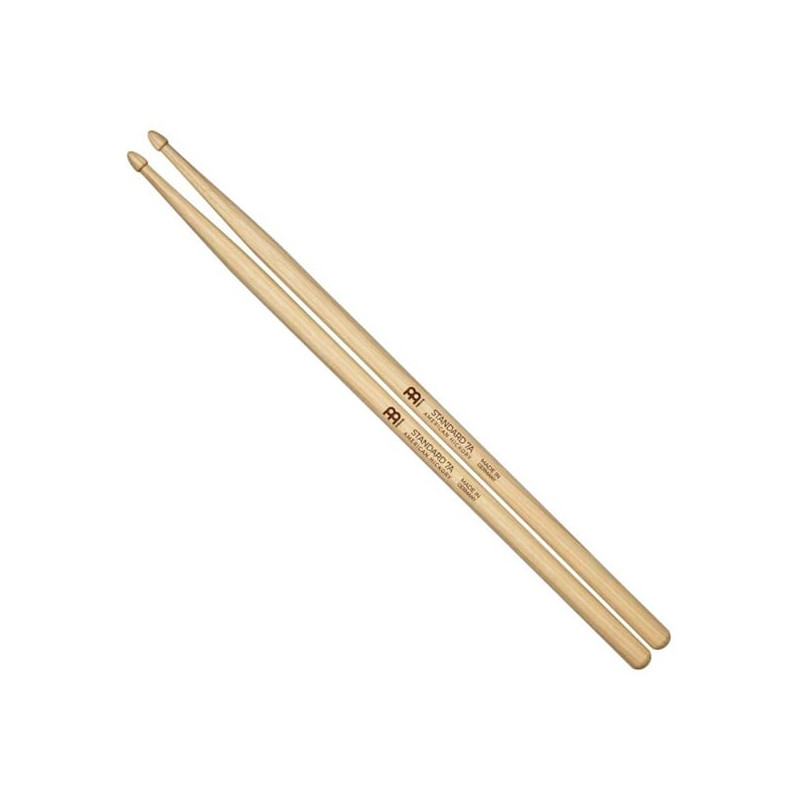 Bacchette batteria meinl hickory 7a lunghezza 40,64 cm diametro 1,35