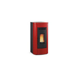Stufa a pellet extraflame klaudia 5.0 rosso [1286800]