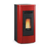 Stufa a pellet extraflame klaudia 5.0 rosso [1286800]
