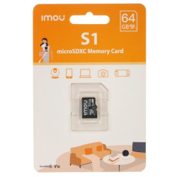 64gb scheda microsd imou st2-64-s1 nand classe 10