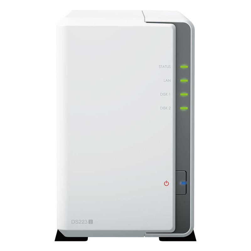 Nas 1gb synology ds223j 1.7ghz bianco [ds223j]