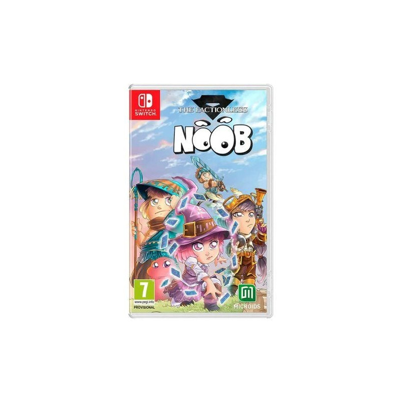 Videogioco microids noob il nintendo switch senza fazioni
