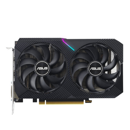 Scheda video nvidia asus geforce rtx 3050 radeon 8gb oc v2 [dual-rtx3050-o8g-v2]