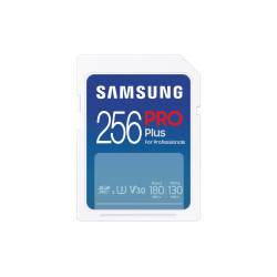 256gb scheda sdxc samsung pro plus blu [mb-sd256s/eu]