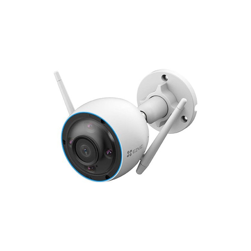 Telecamera ip ezviz h3 3k da parete 5mp bianco [cs-h3 (5mp)]