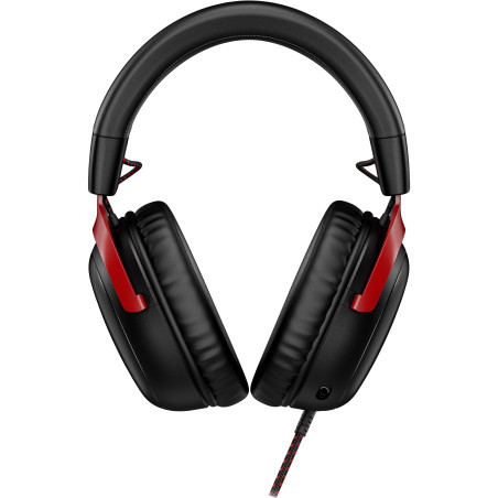 Cuffie hyperx cloud iii cablato nero/rosso [727a9aa]