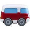 Haba kullerbu red bus bianco/rosso [1306689001]