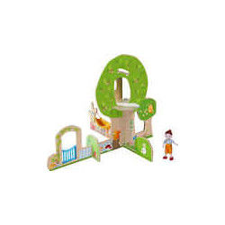 Set da gioco haba little friends cabina nel frutteto multicolore