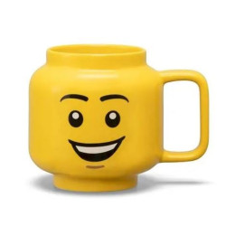 Tazza room copenhagen lego testa ragazzo felice in ceramica 530ml