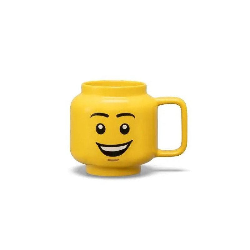 Tazza room copenhagen lego testa ragazzo felice in ceramica 530ml