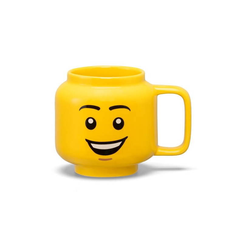Tazza room copenhagen lego testa ragazzo felice in ceramica 255ml