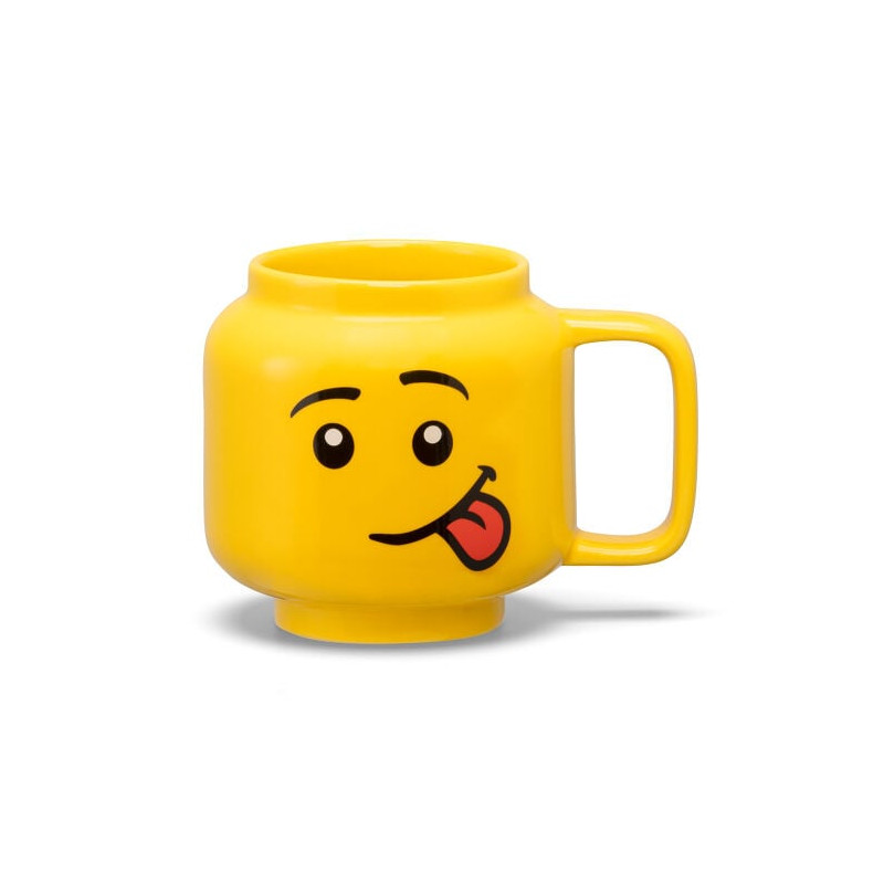 Tazza room copenhagen lego testa silly in ceramica 255ml giallo [40460802]